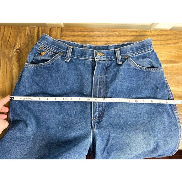 Vintage Wrangler Jeans High Waist Mom Jean Womens Misses sz 16 Reg Fit 80s 90s - Picture 9 of 11